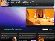 Tablet Screenshot of gaiamedical.com